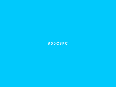 00c9fc color web web app
