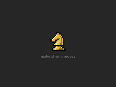 Make Strong Moves 8 bit icon motto