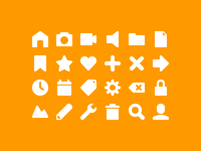 Simpler icon icons pictograms ui