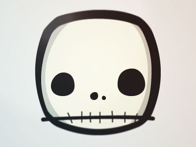 Skull icon logo skull vector