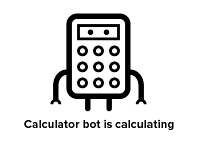 Calculator bot is calculating