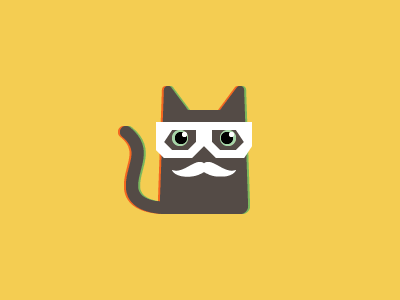 Dubstep Cat: GIFimafied animation cat gif icon illustration vector