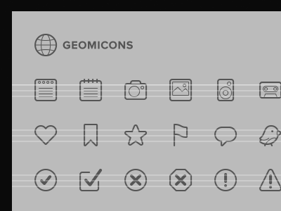 Webkit transition for lightbox effect icons pictograms web