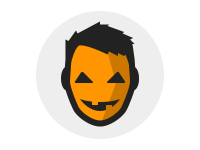 Ermah-gourd! Jack O'Lantern! avatar halloween illustration jackolantern logo