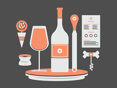 Uncorked: Illustrations illustrations sxsw trackmaven uncorked wine tasting