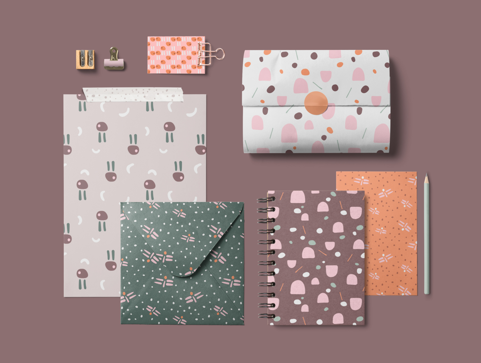 Surface pattern design by Efrat Ofek on Dribbble