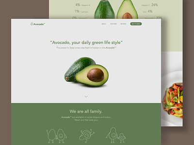 Avocado Landing Page