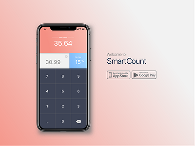 Daily UI #004 Calculator Tip/ Tax