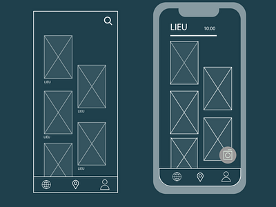 wireframes app branding design icon illustrator ui ux vector web