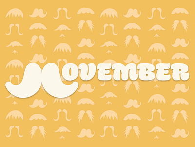 Movember is coming... fall figma illustration illustrator movember mustache november typography