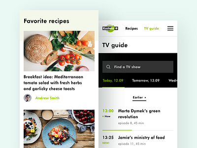 Kuchnia+ redesign (mobile)
