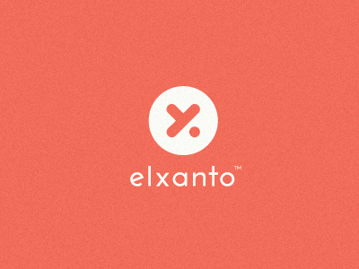 elxanto branding color logo vector