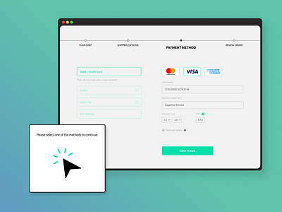 Credit Card Checkout - Daily UI 002 card checkout daily ui dailyui design figma page ui