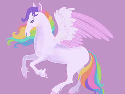 Rainbow Pegasus