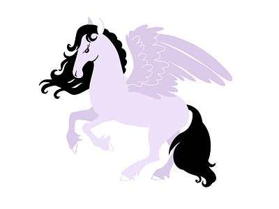 Pegasus Shape Vector