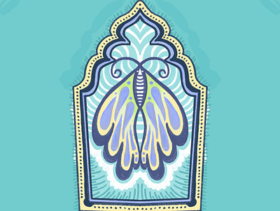 Moth color design fly intuition moth rainbow turquoise wings