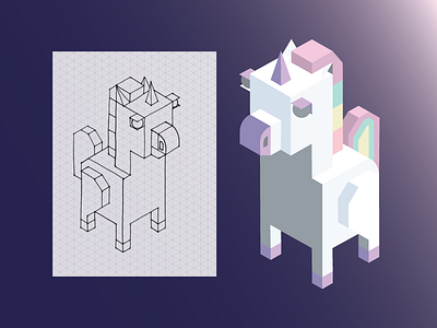 Isometric Unicorn