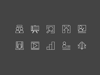 Skillshare Icon Set