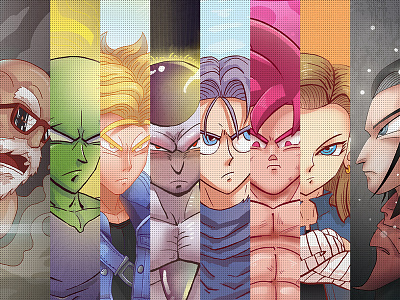 #DRAGON BALL SUPER#IllUSTRATION DESIGN