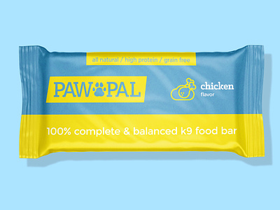 Paw Pal branding design food graphic illustration logo packaging pet retail typography vector