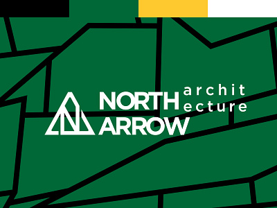 North Arrow Architecture art branding design graphic icon illustration logo packaging typography vector