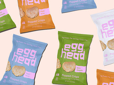 Egghead art branding design food graphic illustration logo packaging typography vector