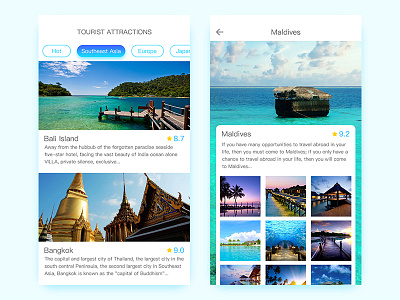 Tourist Attractions app city sea tourist travel