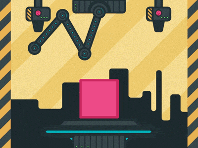 Hello Dribbble! first shot industrial robot arm