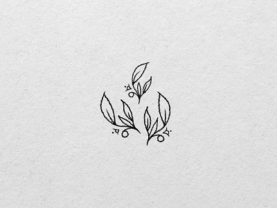 trinity. art branches design digitalart floral illustration leaves minimal minimalism simple