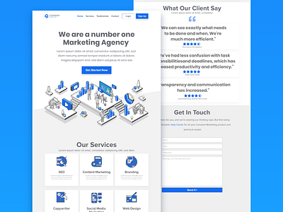 Marketing Agency Landing Page