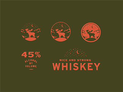 Early Development alcohol branding bull development early moose nice strong whiskey