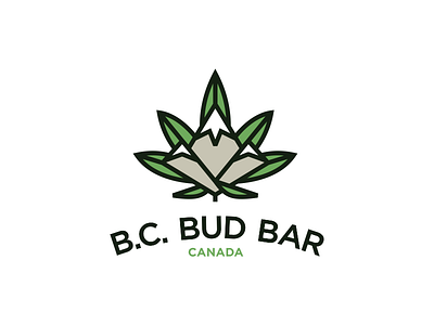 Bc Bud Bar 8x6 design geometric logo mark minimal modern
