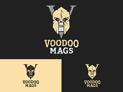 Voodoo Mags 8x6 branding firearms logo mark vector