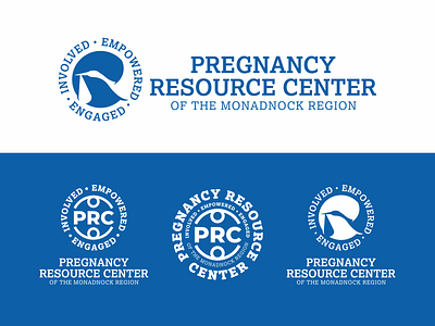 Pregnancy Resource Center Rebranding design flat illustration logo modern simple stork vector