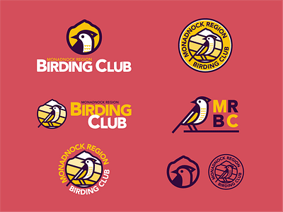 MRBC Concept #1 badge bird brand mark charity college emblem graphic logo mark nature new england outdoors