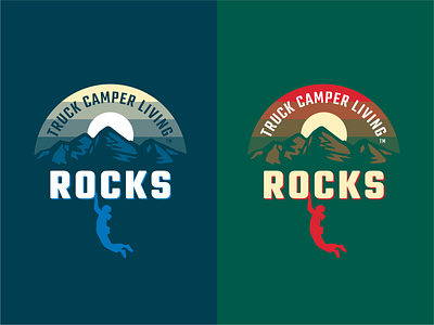 TCL Rocks 1.0 apparel graphic badge illustration logo print screen print