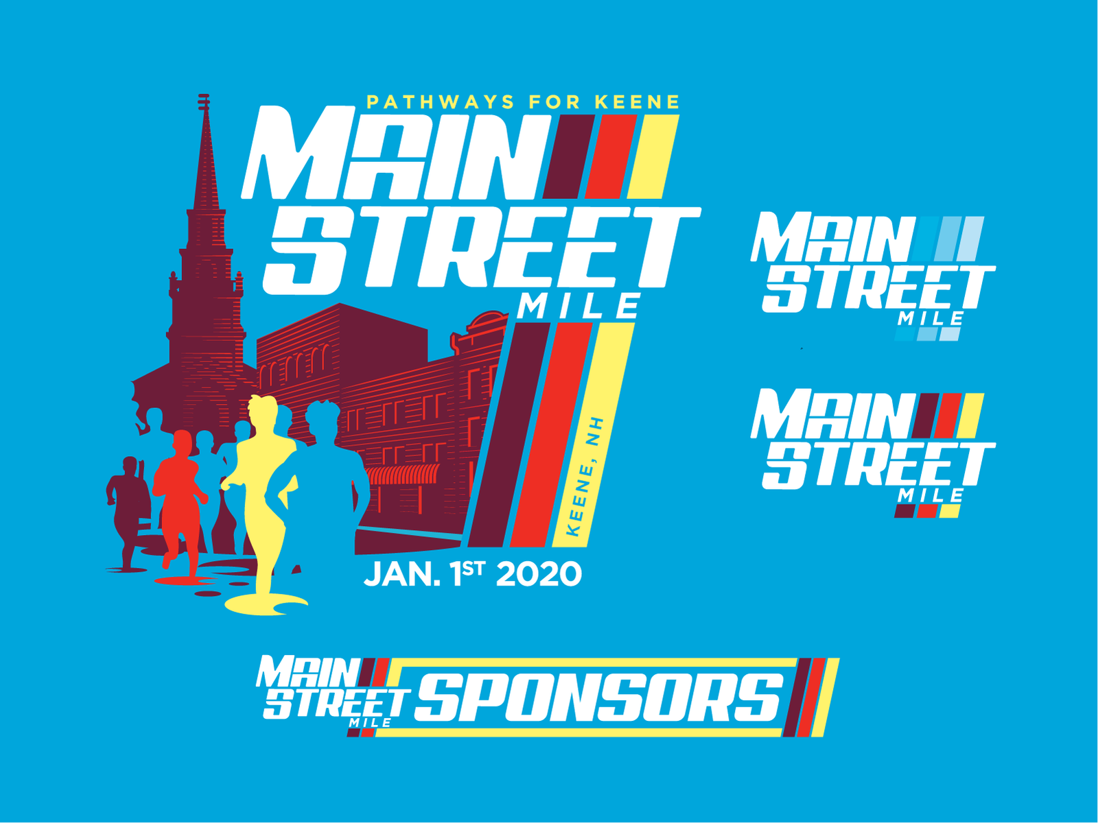 Main Street Mile Round 2 by Rick Barker on Dribbble