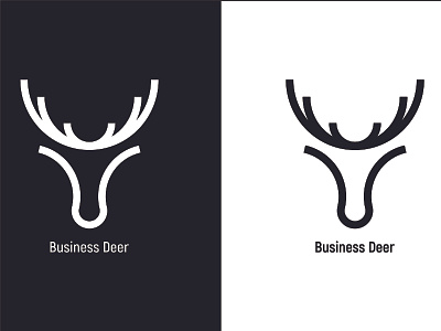 Business Deer design logo