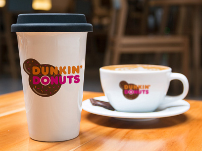 Dunkin' Donuts Revamp Mockup