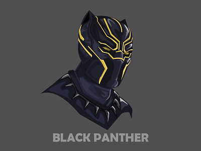 Black panther avengers avengers infinity war blackpanther character illustration marvel