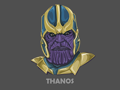 Thanos avengers avengers infinity war character illustration marvel thanos the end is here