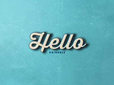 Hello colors designcavi dribbble letter lettering new style type typography welcome