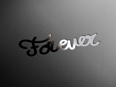 Forever designcavi forever letter lettering typography