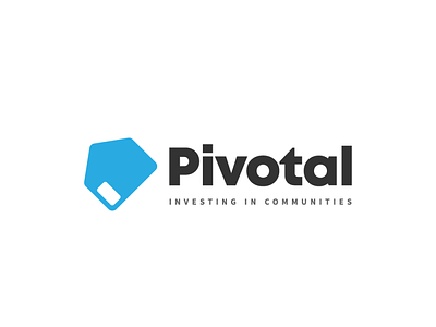 Pivotal Logo Concept design logo