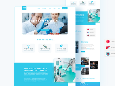 Medical Website Landing Page