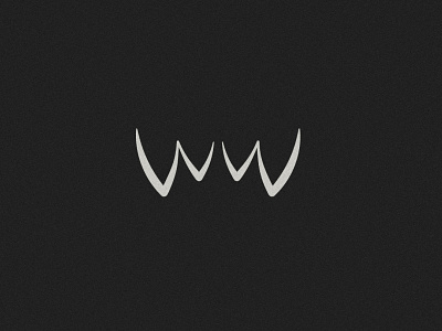 Wonder Wolves branding fangs logo mark teeth wolf wolves