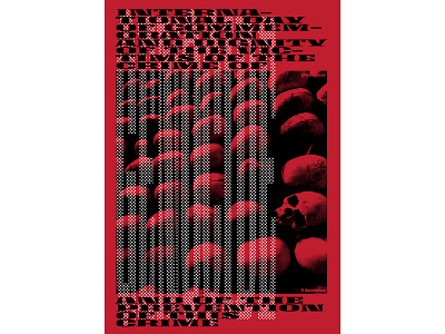 Everyholiday - 9.12 design everydaydesign genocide poster typography