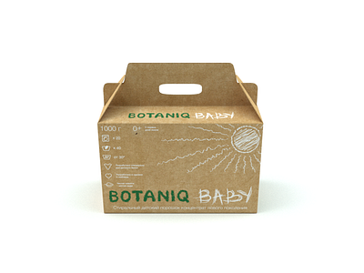 Botaniq Baby Packaging Design