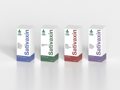 Sativaxin Packaging concept