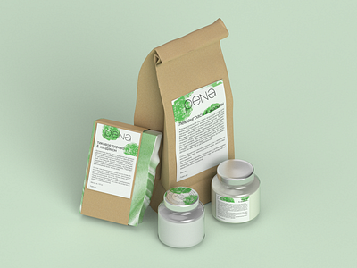PENA Packaging blender3d eco friendly handmade label logo package packaging soap typography